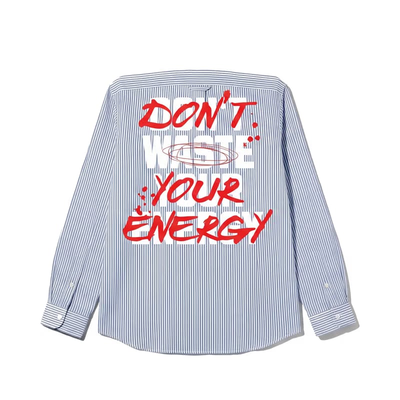City Off Domes Your Energy Blue Stripe Shirt