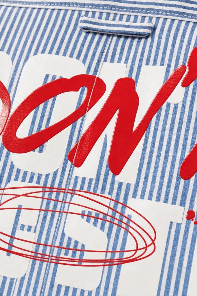 City Off Domes Your Energy Blue Stripe Shirt