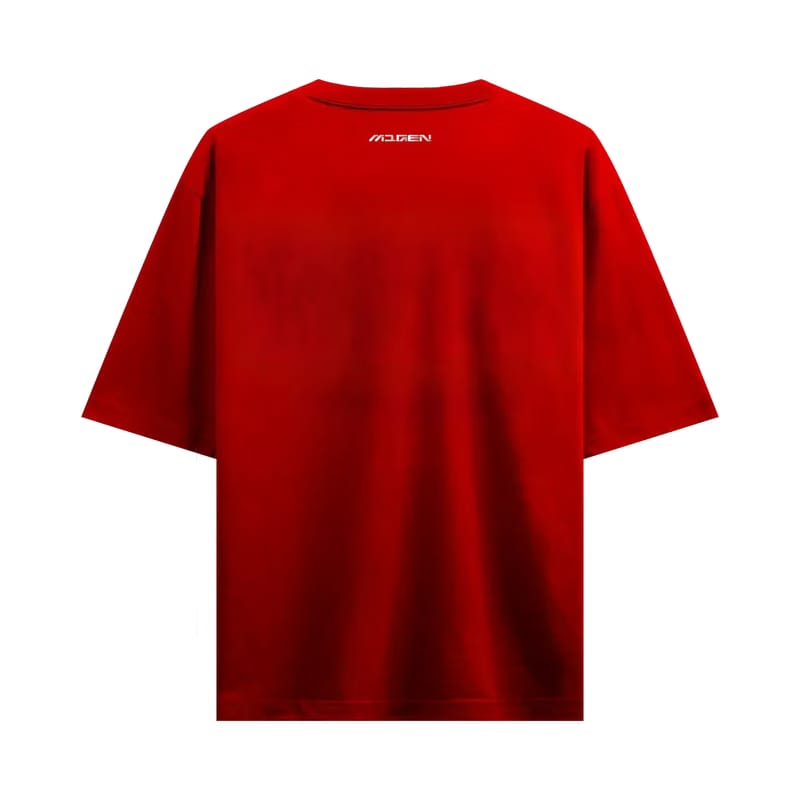 Myugen Infinite Rebirth Oversized T-Shirt Red