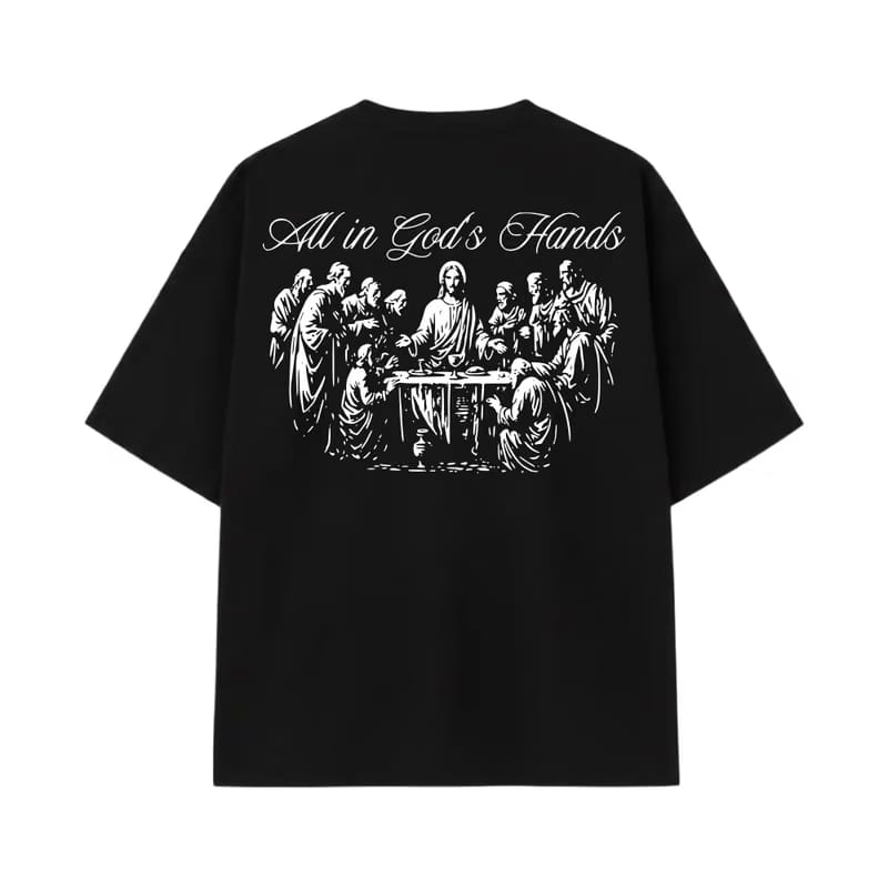 Blacklist Holy Assembly Print Tee – Black