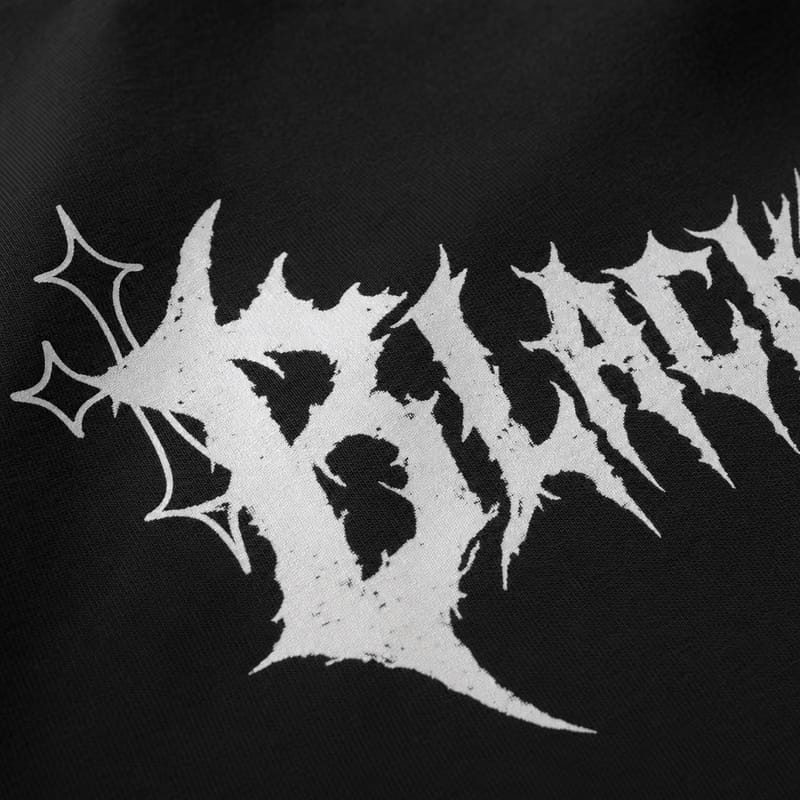 Blacklist Shadow Cross Classic Oversized Black T-Shirt