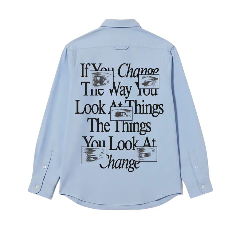 Change Be Autyst Ice Blue Shirt