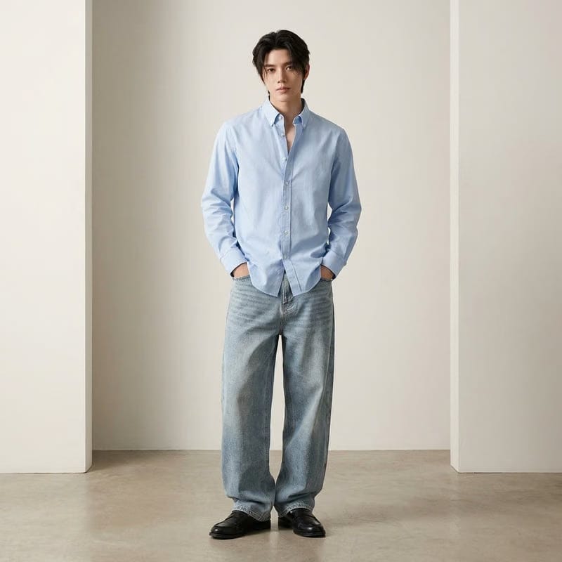 Change Be Autyst Ice Blue Shirt