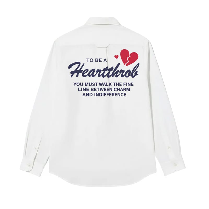 Heartthrob Be Autyst White Shirt