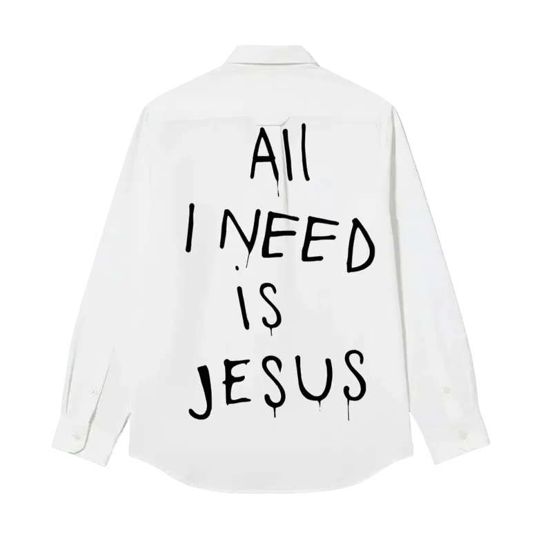Jesus Be Autyst White Shirt