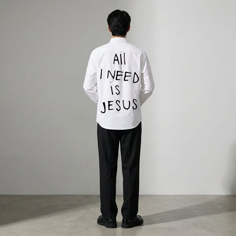 Jesus Be Autyst White Shirt
