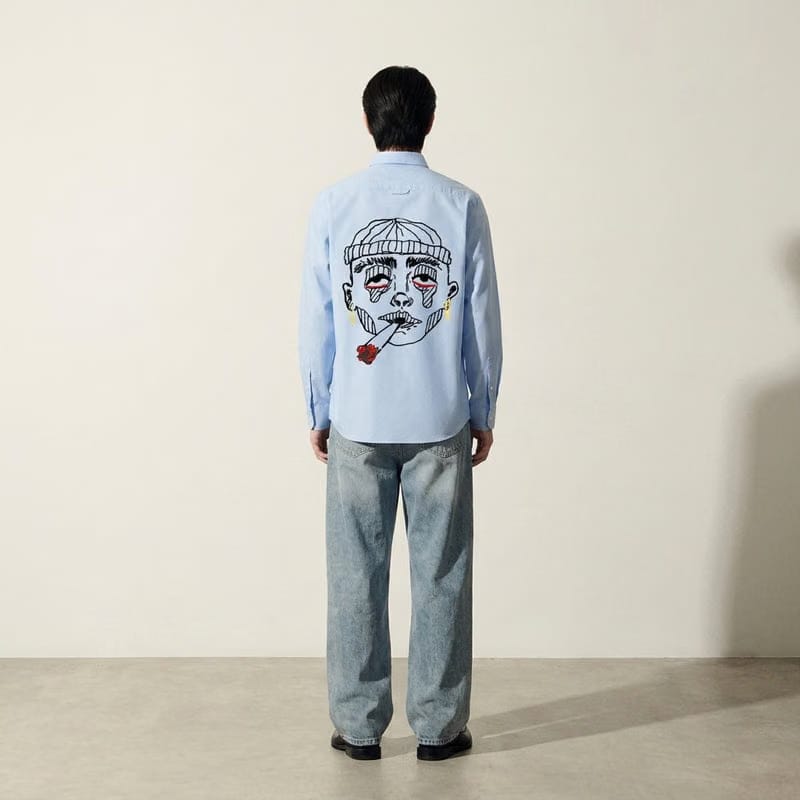 Sober Be Autyst Ice Blue Shirt
