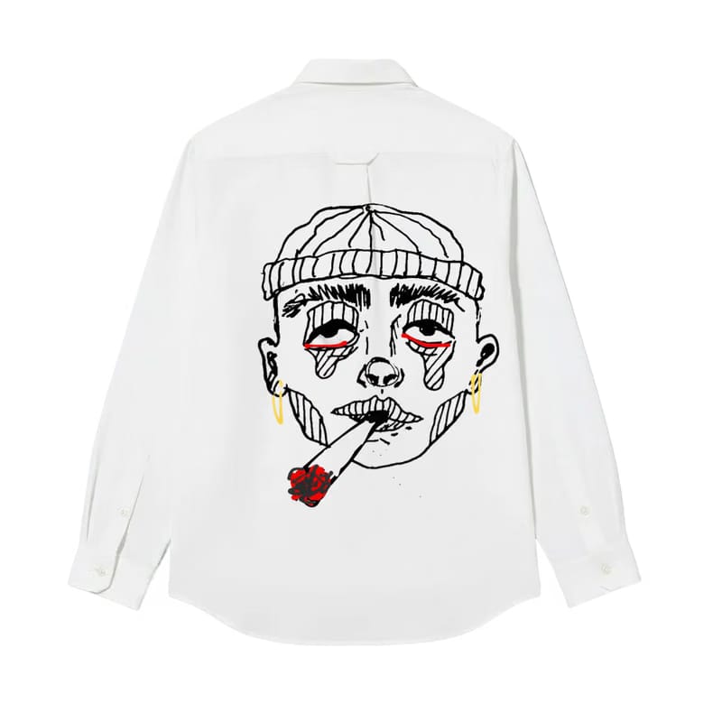 Sober Be Autyst White Shirt