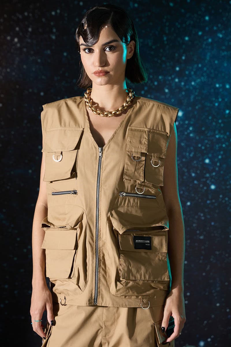 UNISEX BEIGE GILETTE