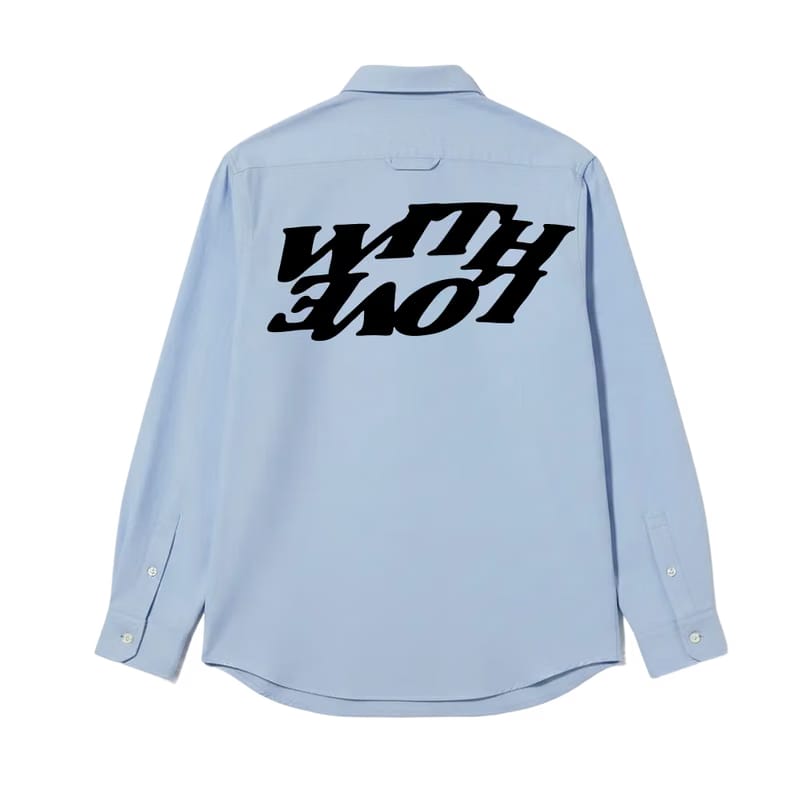 With Love Be Autyst Ice Blue Shirt