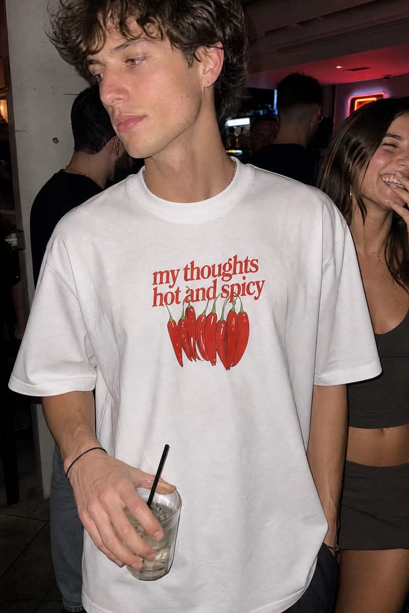 Forfksake Hot & Spicy White T-Shirt