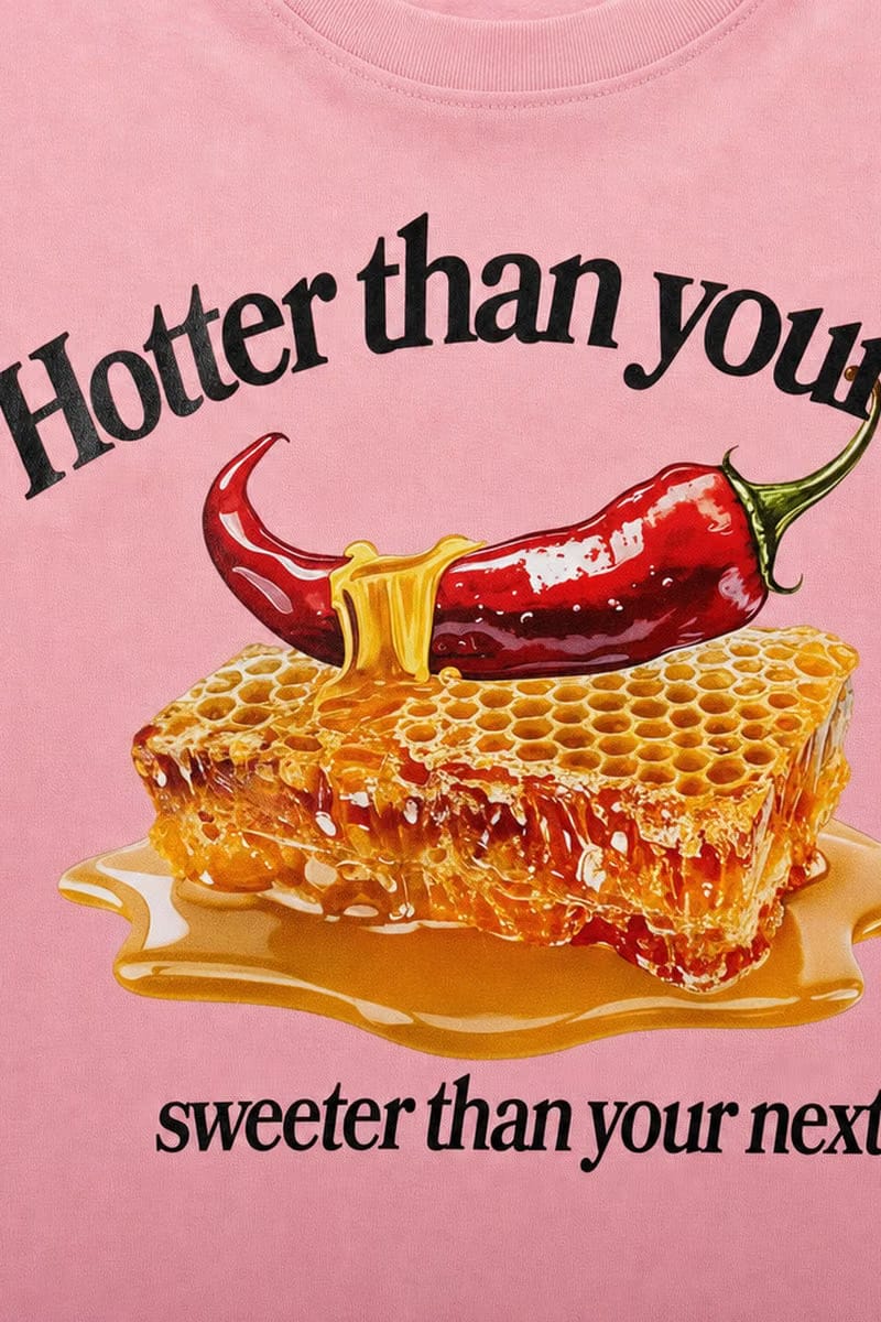 Forfksake Hotter Pink T-Shirt