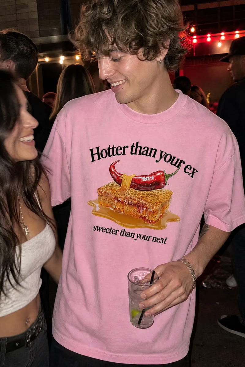 Forfksake Hotter Pink T-Shirt