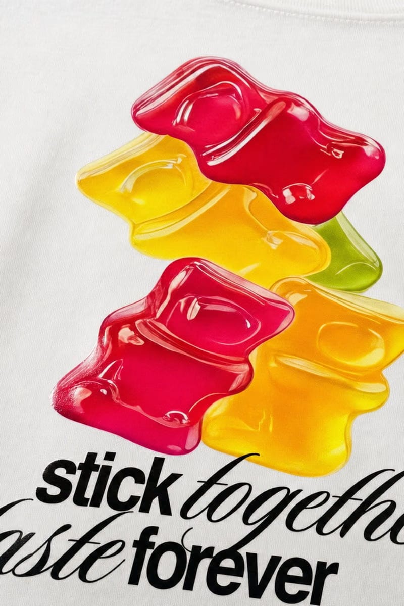 Forfksake Stick Together White T-Shirt