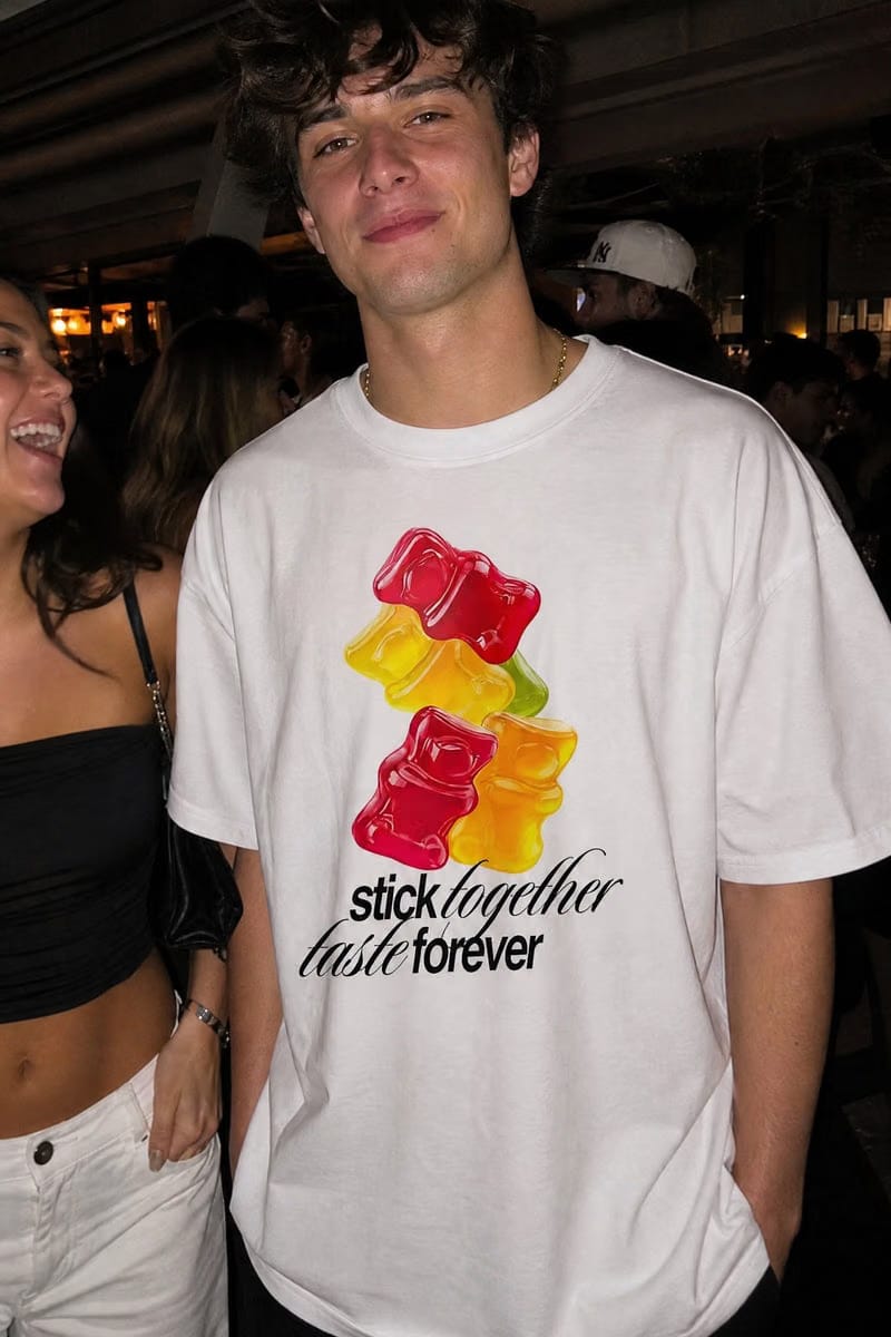 Forfksake Stick Together White T-Shirt