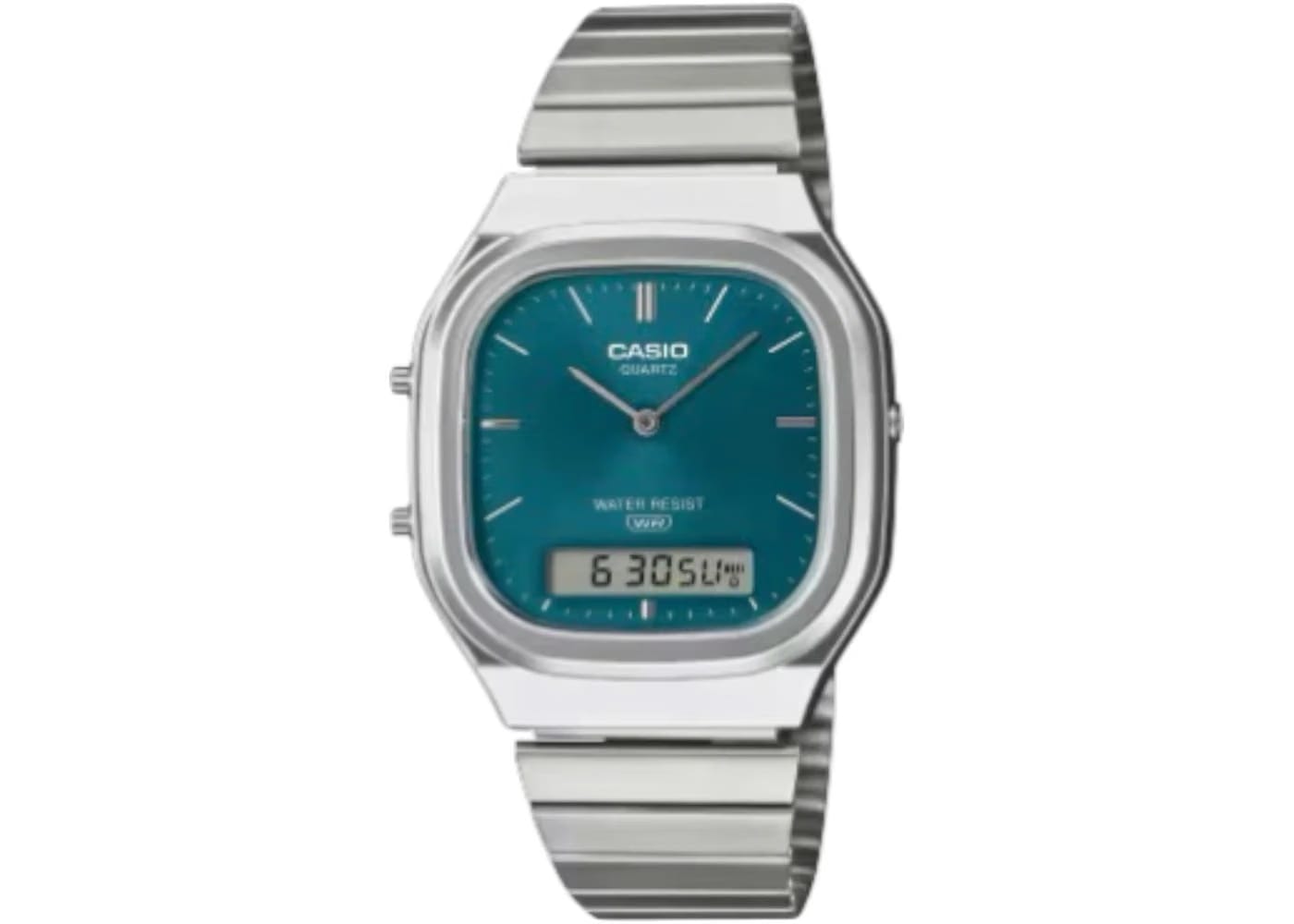 Casio Vintage AQ-240E-3A Dual Time Digital Watch D419