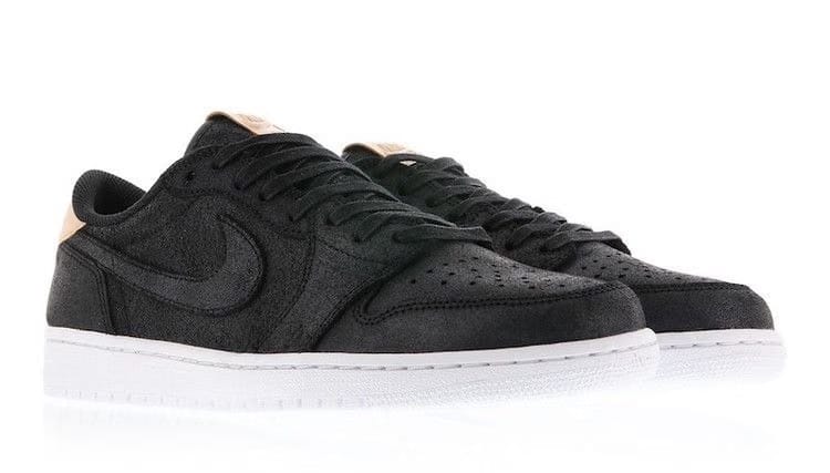 Jordan 1 Retro Low OG Black Vachetta