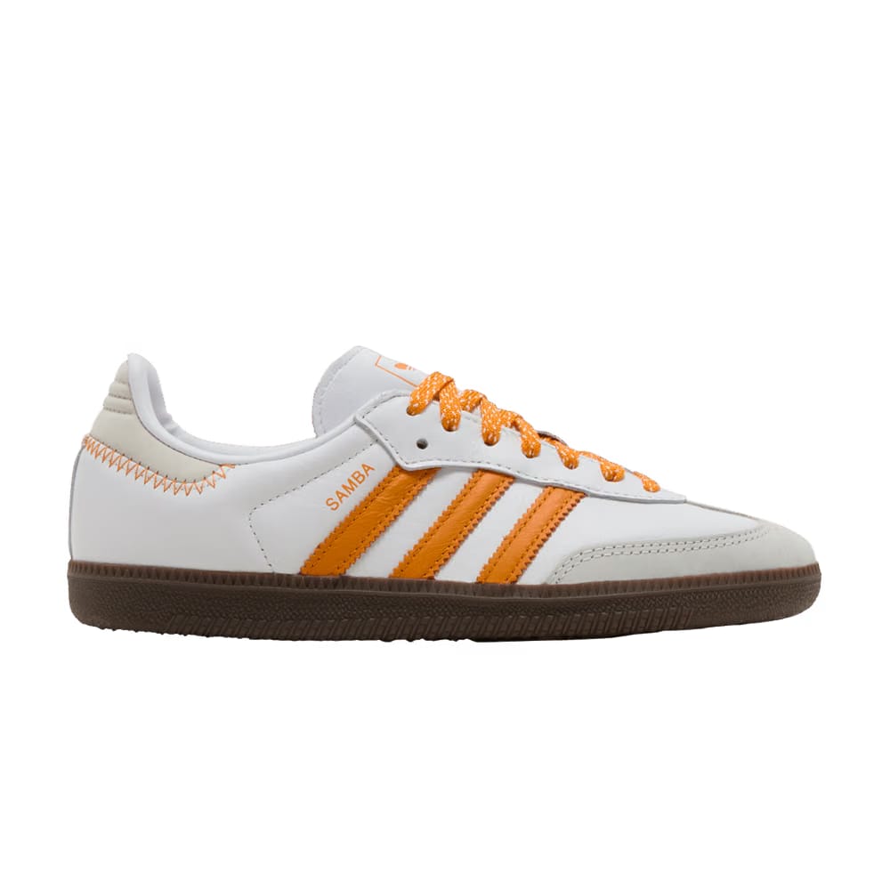 Adidas Samba OG Cloud White Orange
