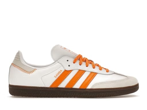 Adidas Samba OG Cloud White Orange