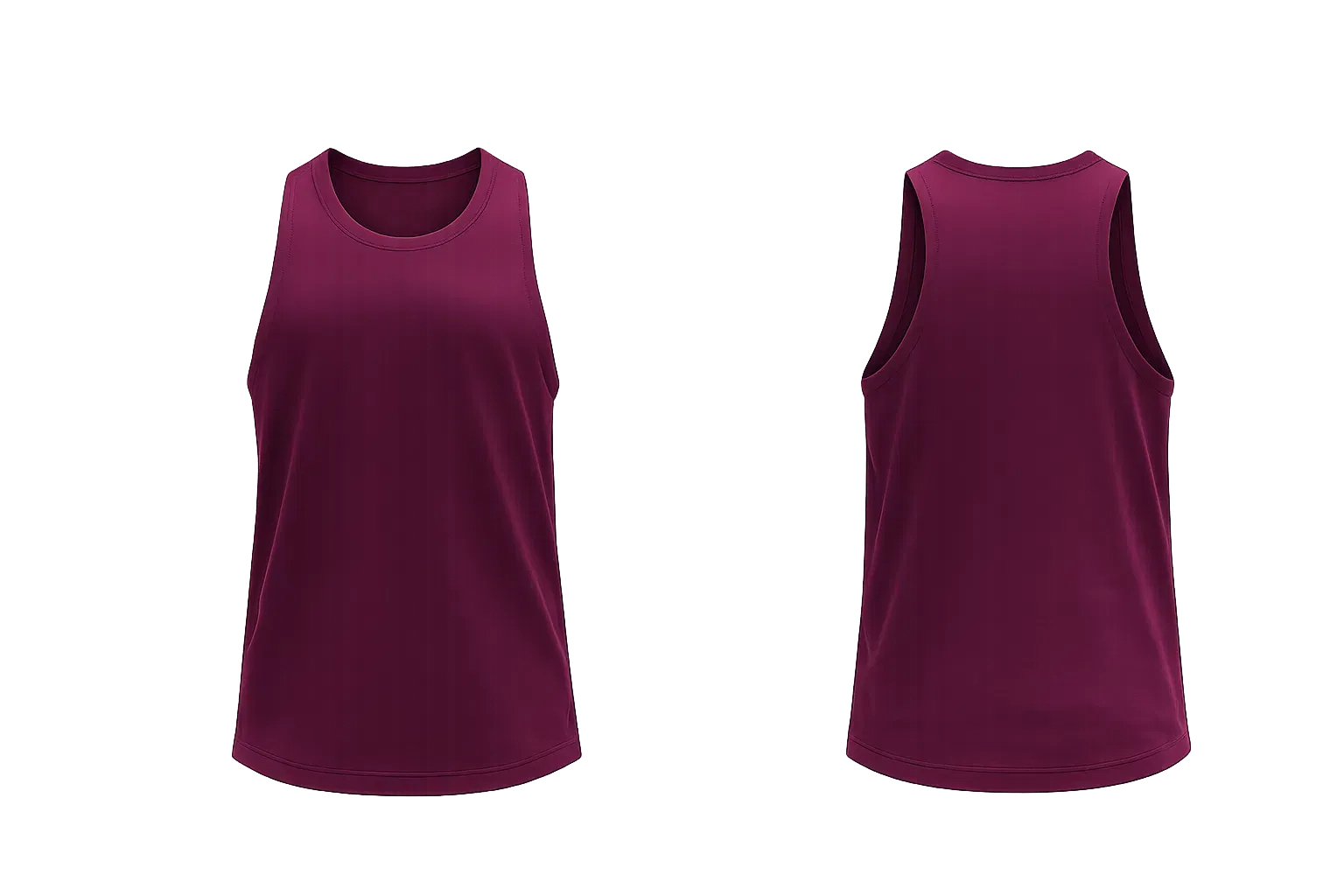 License to Train Tank Burgundy Bay