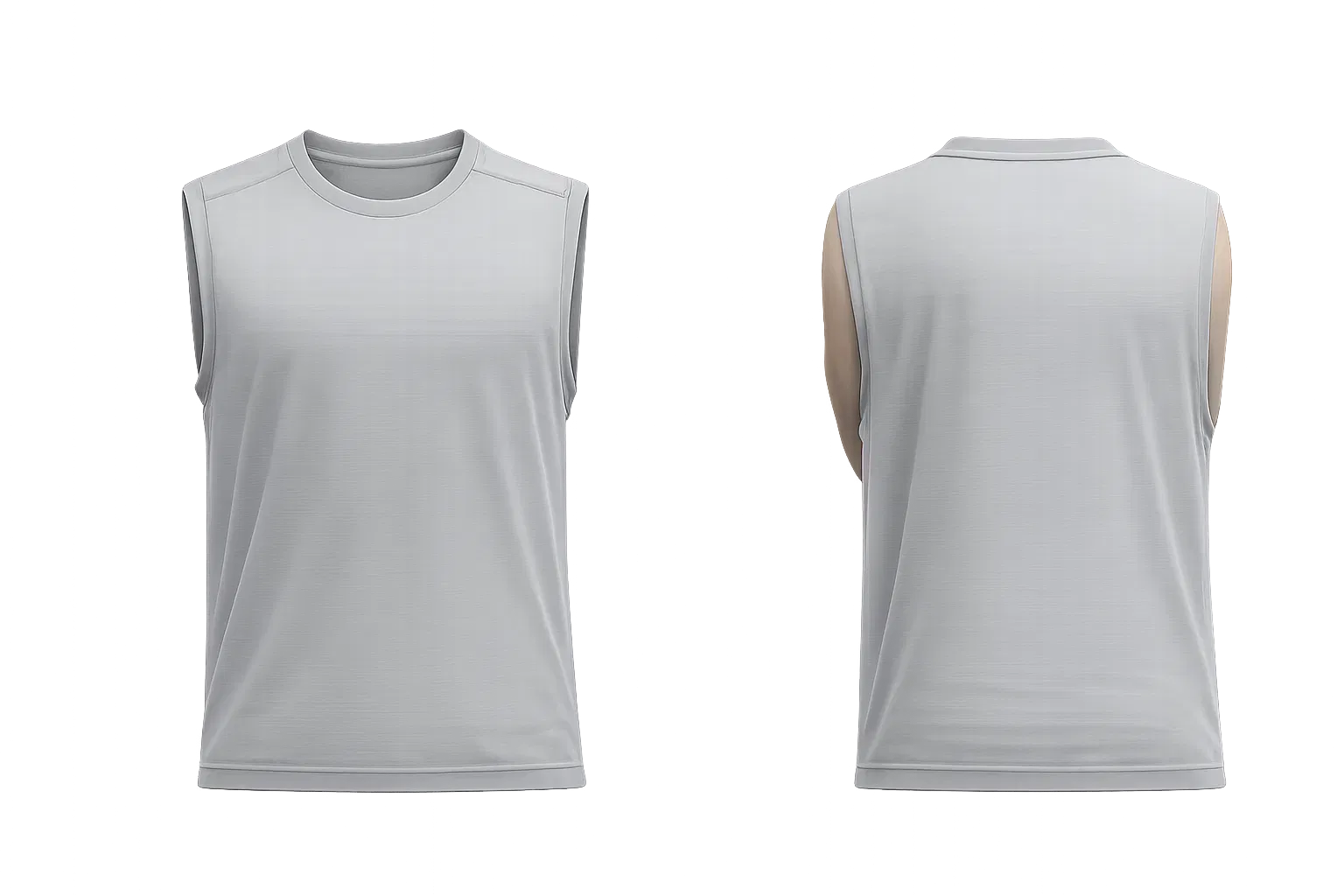 Metal Vent Tech Sleeveless Shirt Updated Fit Feather Grey/Feather Grey
