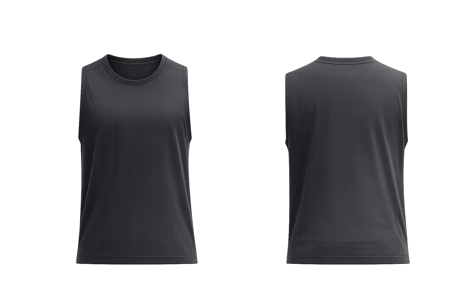 Zeroed In Tank Graphite Grey