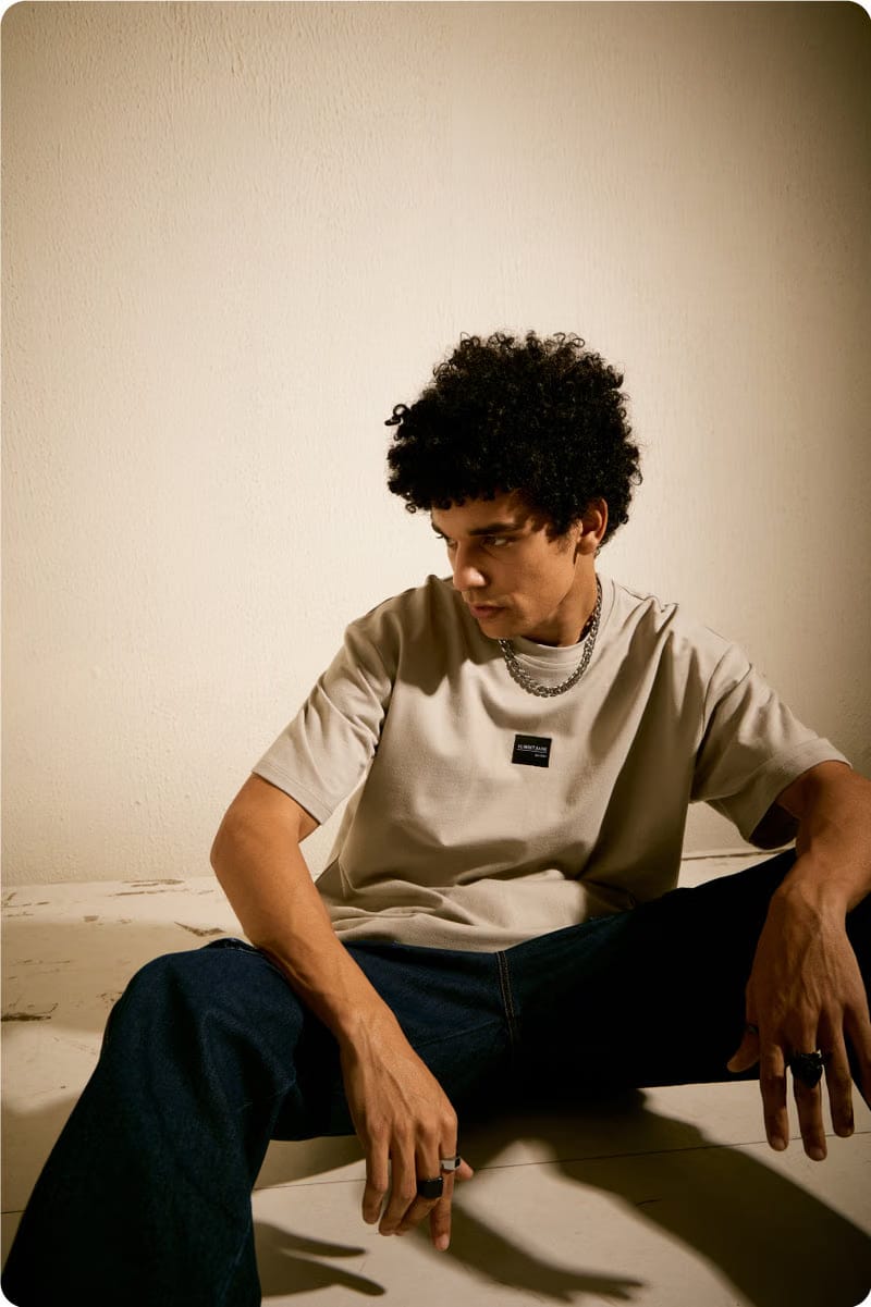 Men's Grey Essential T-Shirt