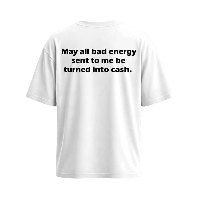 City Off Domes Bad Energy White T-Shirt