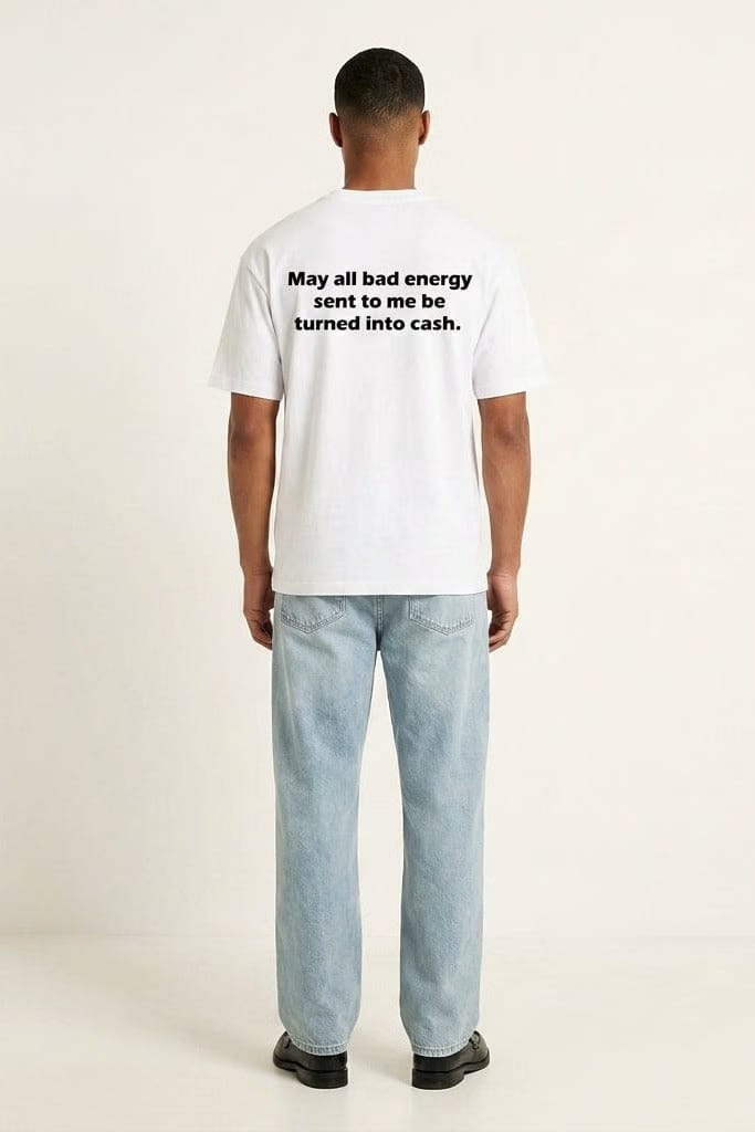 City Off Domes Bad Energy White T-Shirt