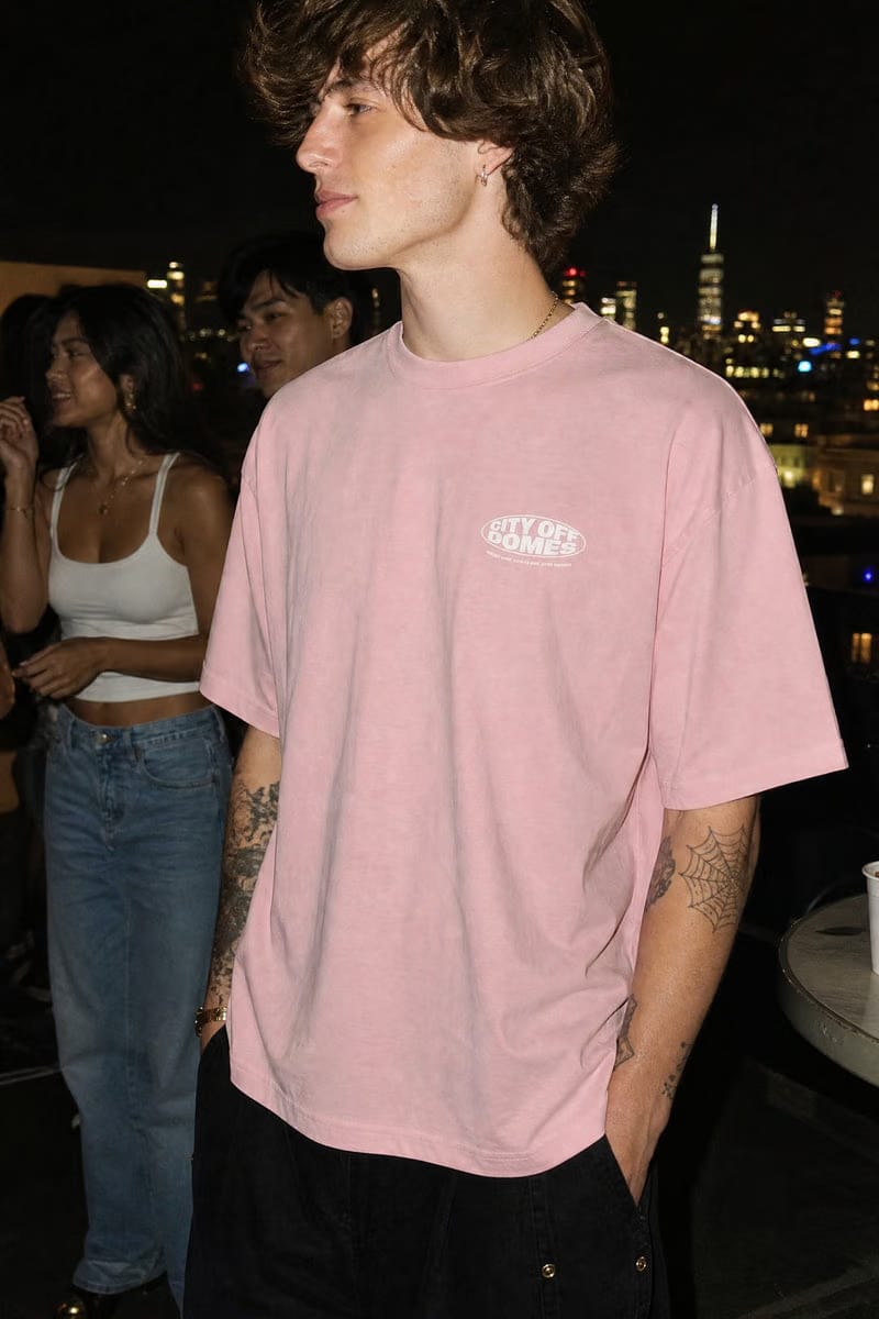 City Off Domes Kanye Love Pink T-Shirt