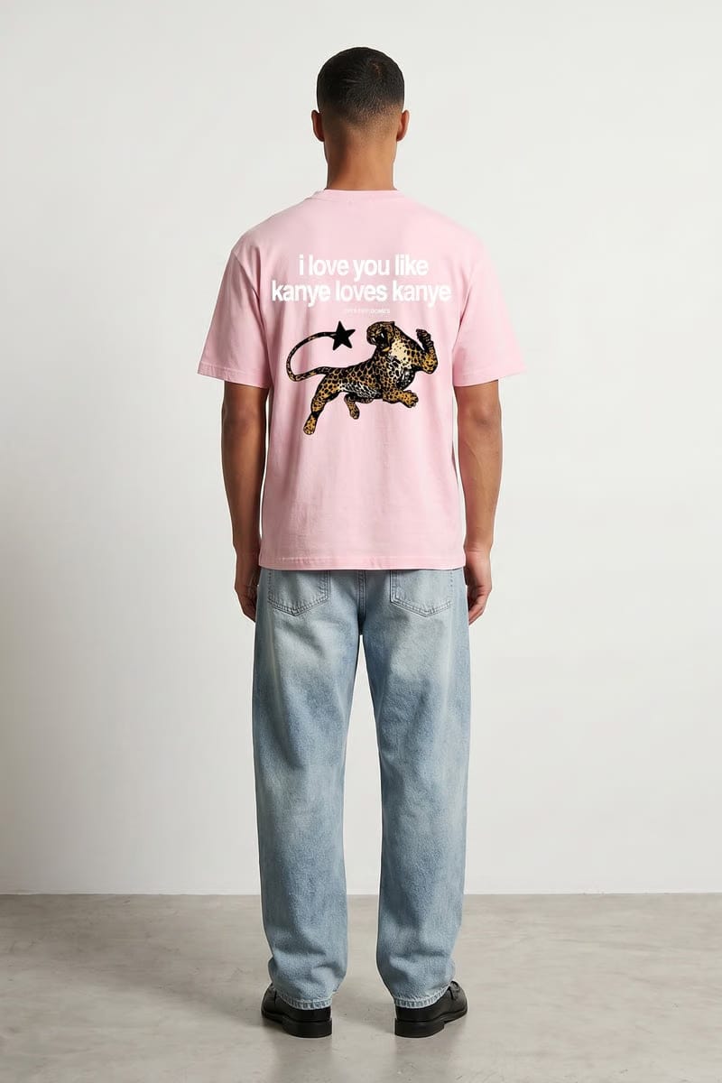 City Off Domes Kanye Love Pink T-Shirt