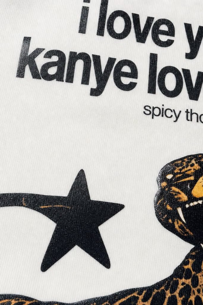 City Off Domes Kanye Love White T-Shirt