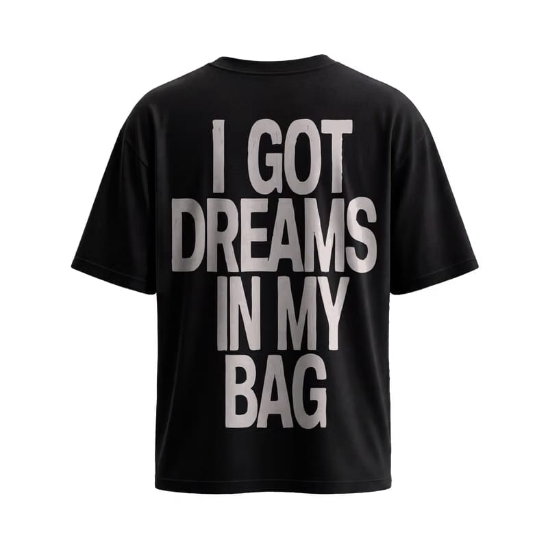 City Off Domes My Dreams Black T-Shirt