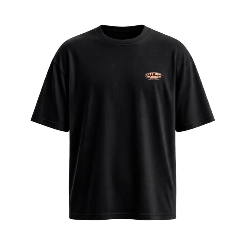City Off Domes No Plan B Black T-Shirt