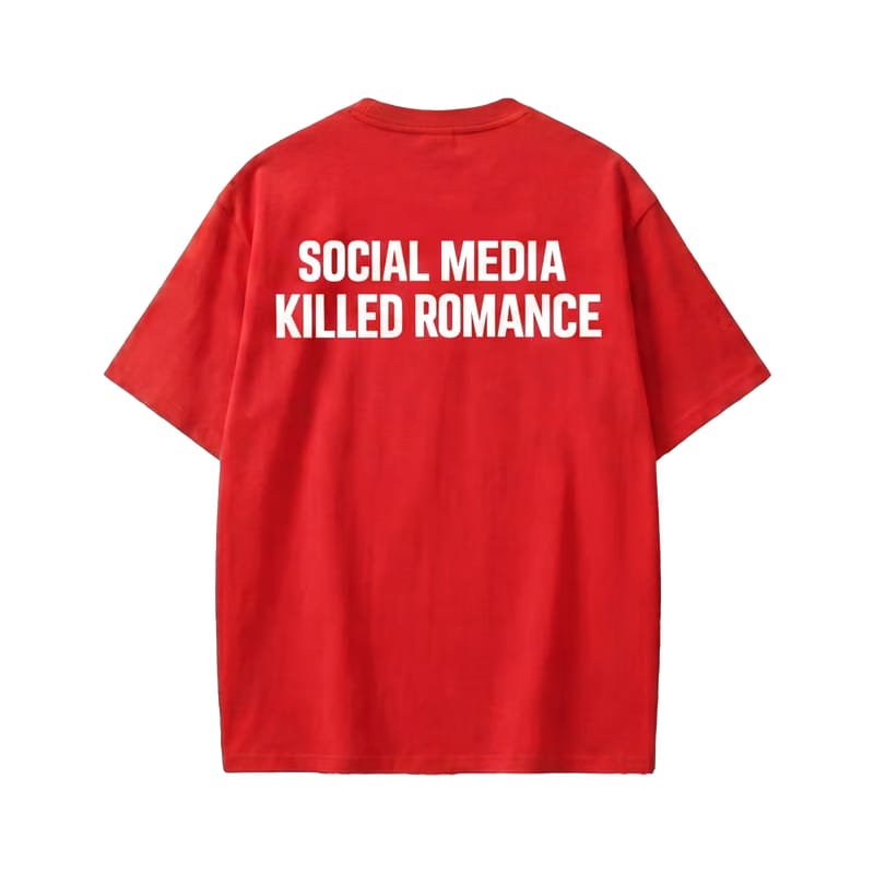 City Off Domes Old Romance Red T-Shirt