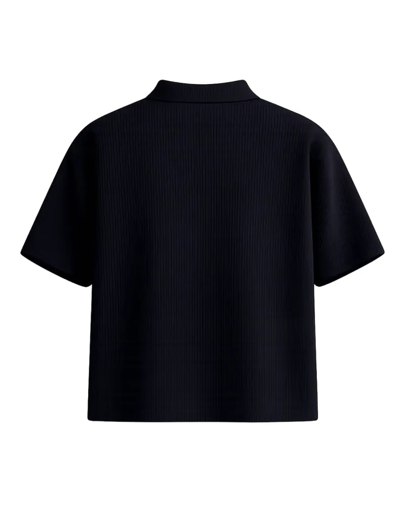 CLASSIC POLO WAFFLE TEE