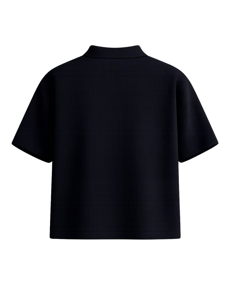 CLASSIC POLO WAFFLE TEE