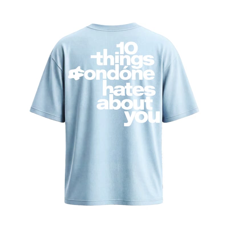 City Off Domes Vibe Factory Ice Blue T-Shirt