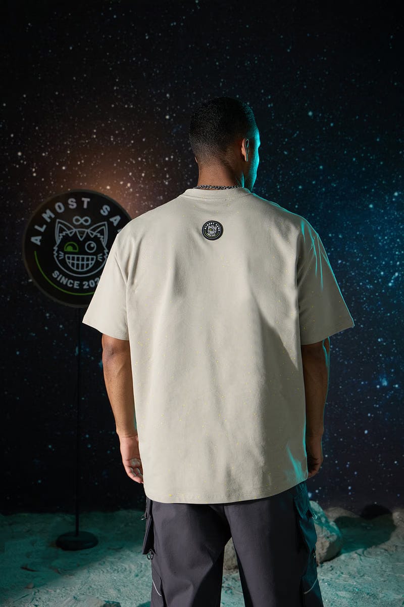 UNISEX GREY MOON T-SHIRT