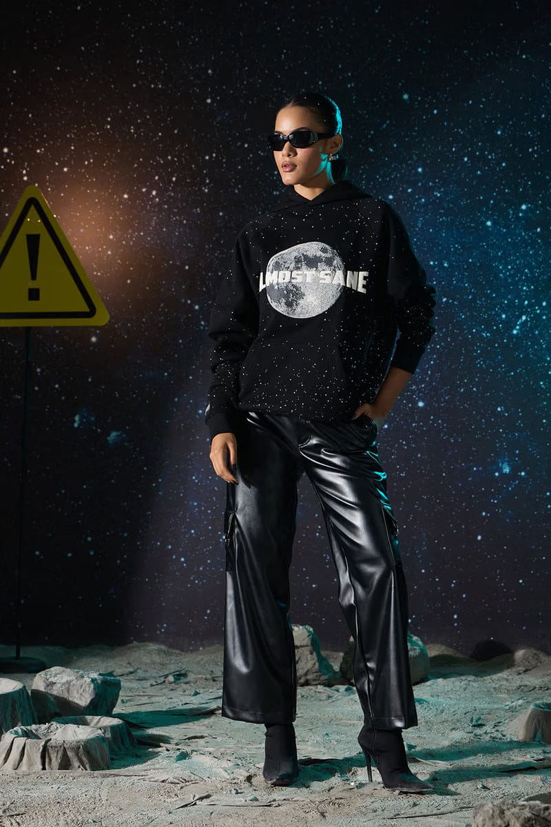 UNISEX PHASES OF MOON HOODIE