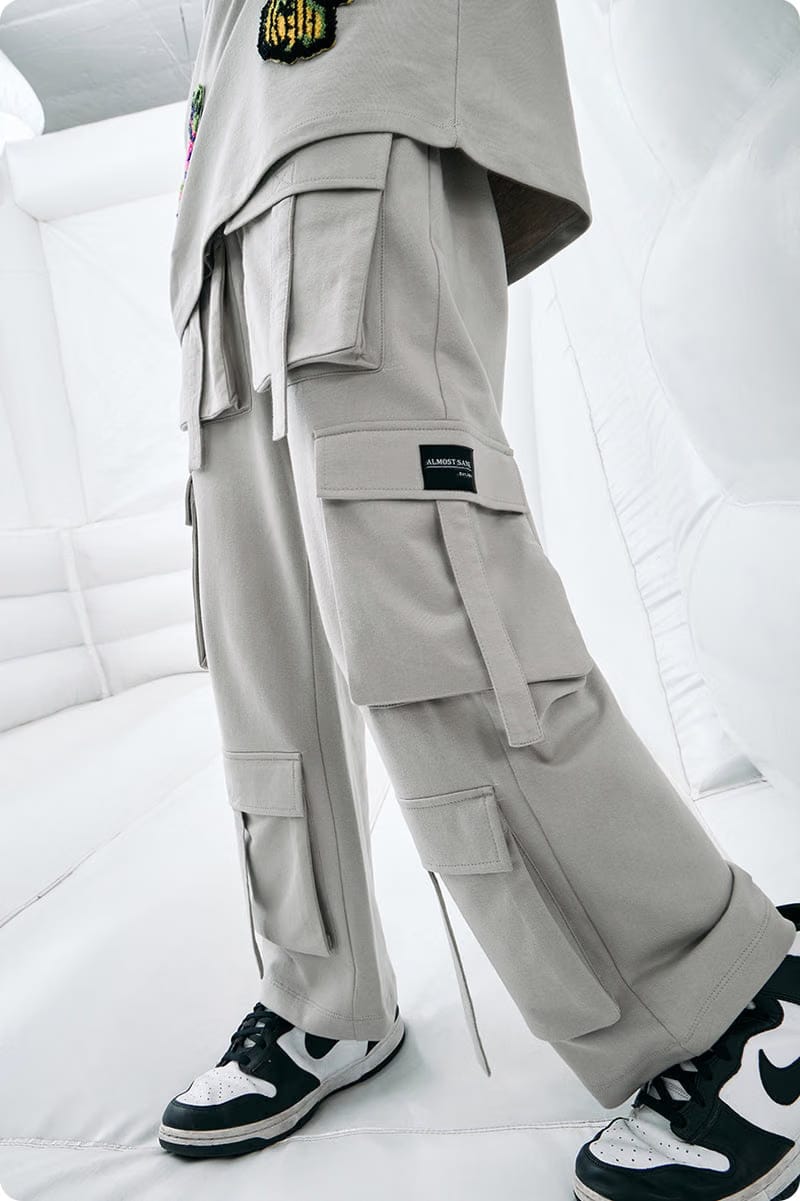 WOMEN'S Grey Multiutility Cargo Tracks