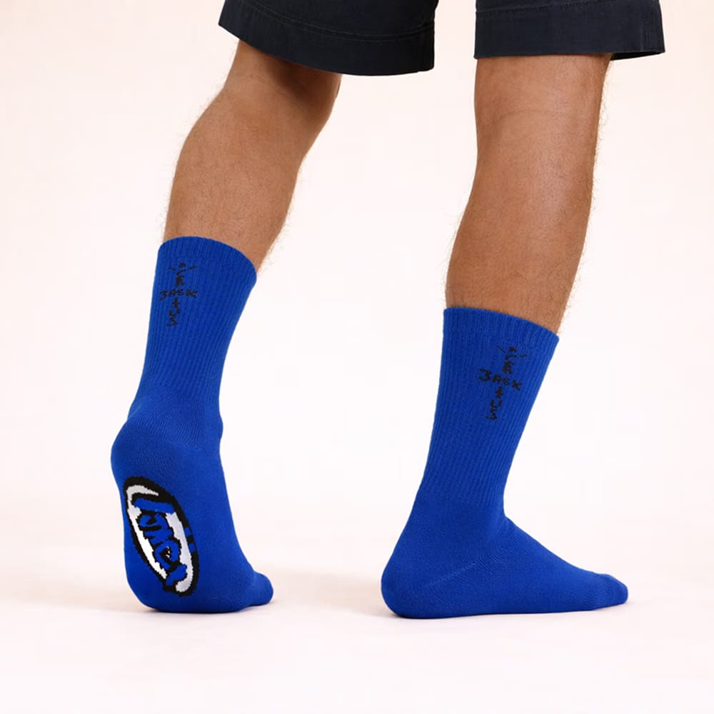 Saucy Club Travis Blue Socks