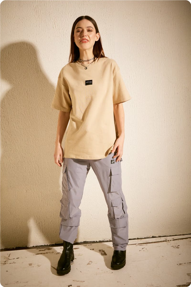 WOMEN'S BEIGE ESSENTIAL T-Shirt