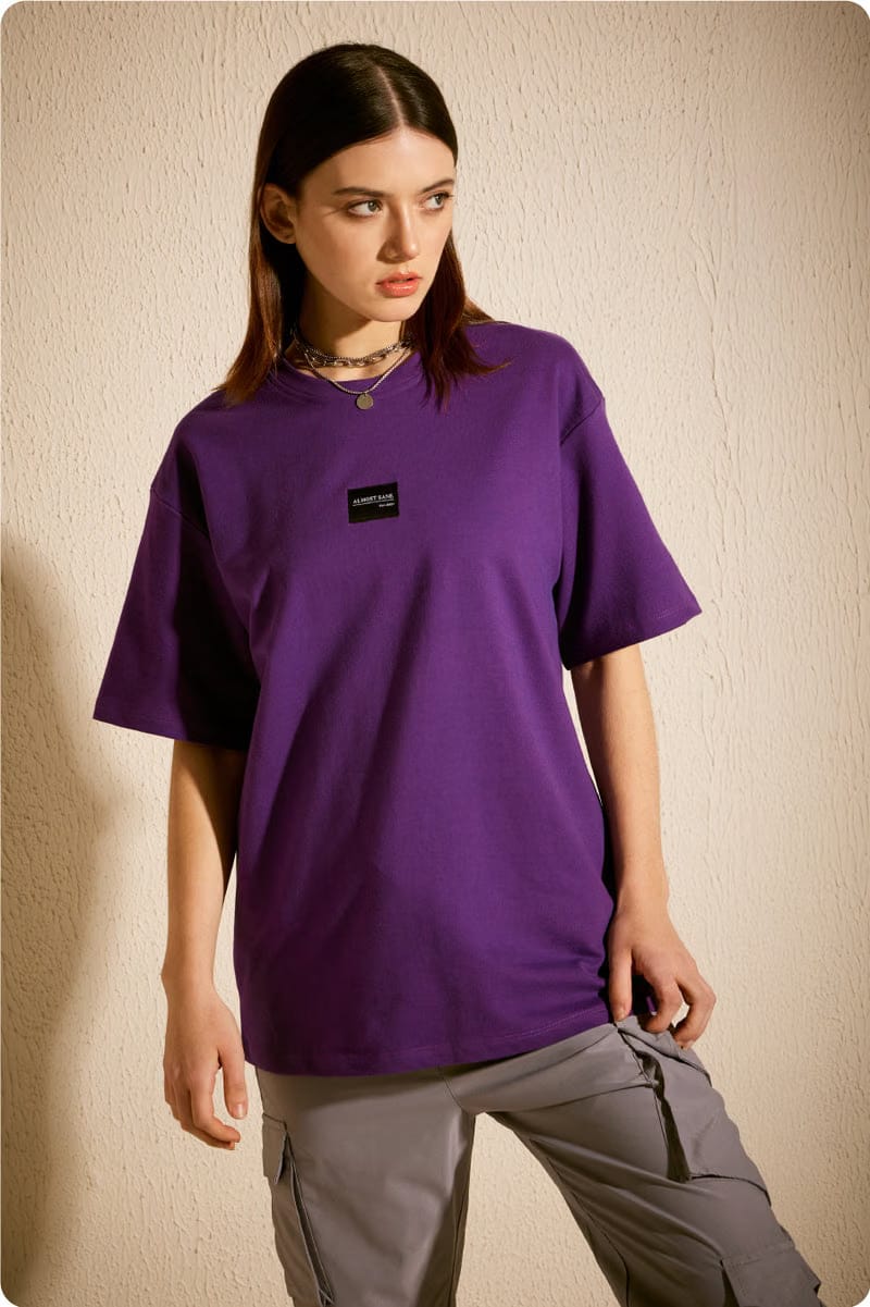 WOMEN'S PURPLE ESSENTIAL T-Shirt
