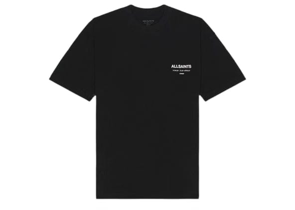 ALL SAINTS UNDERGROUND SS CREW JET BLACK