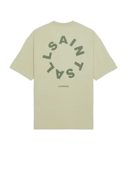 ALL SAINTS TIERRA SS CREW HERB GREEN