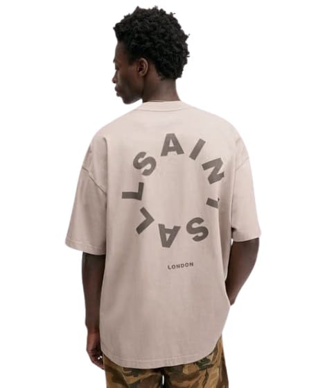 ALL SAINTS TIERRA SS CREW BOSTON TAPE