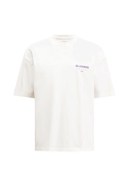 ALL SAINTS UNDERGROUND SS CREW ASHEN WHITE PURPLE