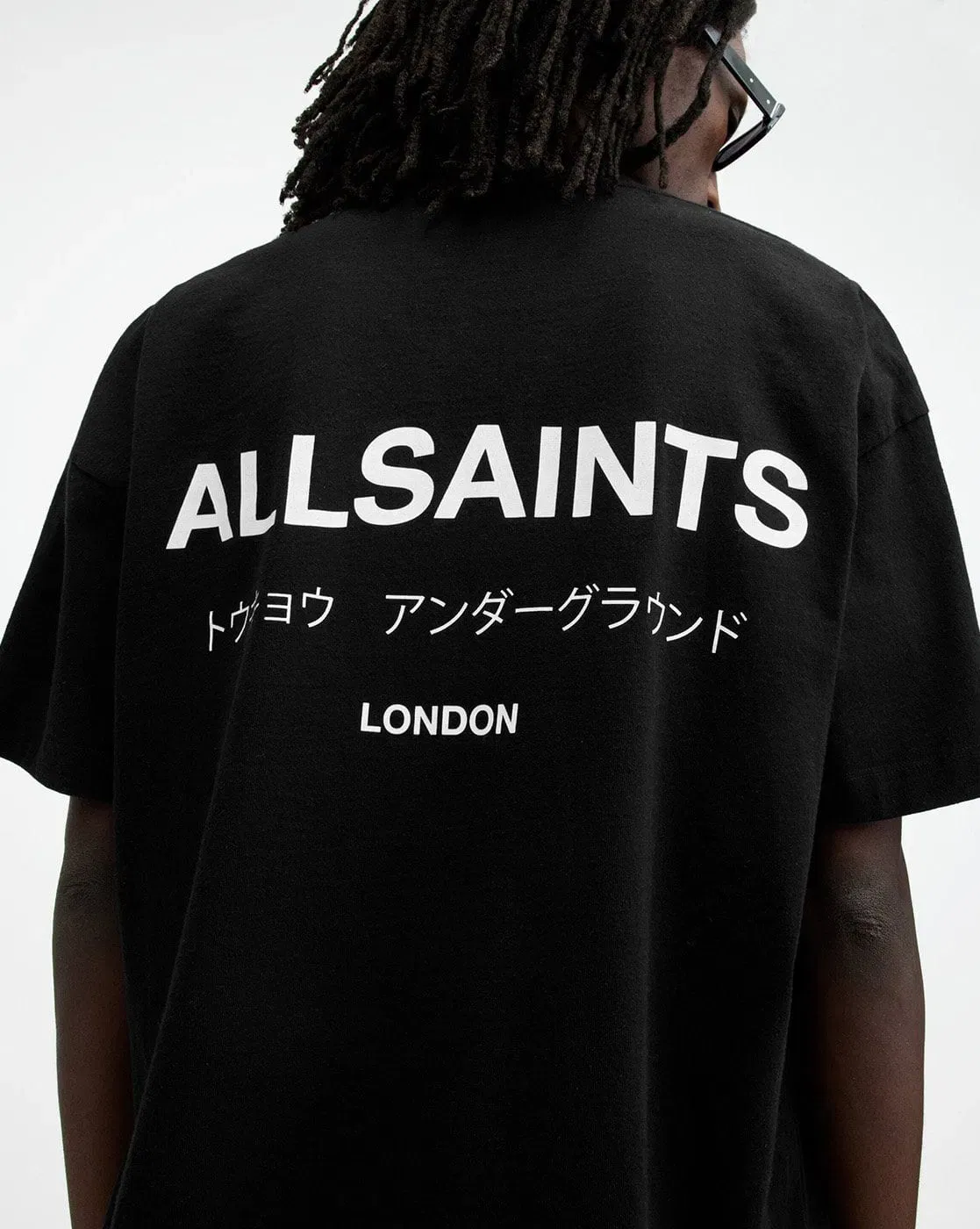 Underground Cotton Oversized T-Shirt with Signature Logo Print