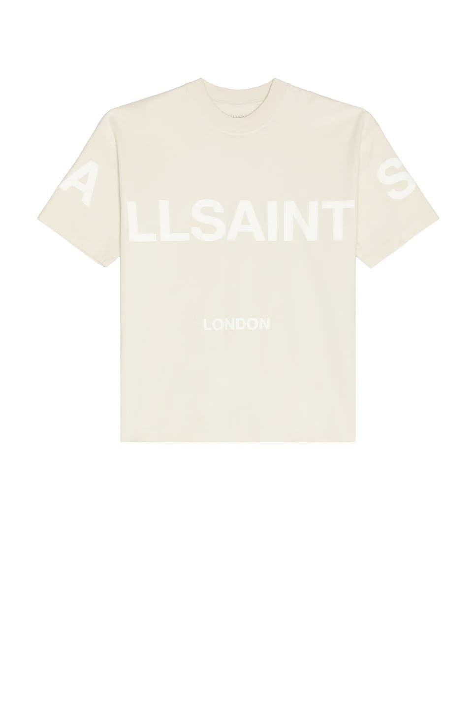 ALL SAINTS BIGGY SS CREW BAILEY TAUPE